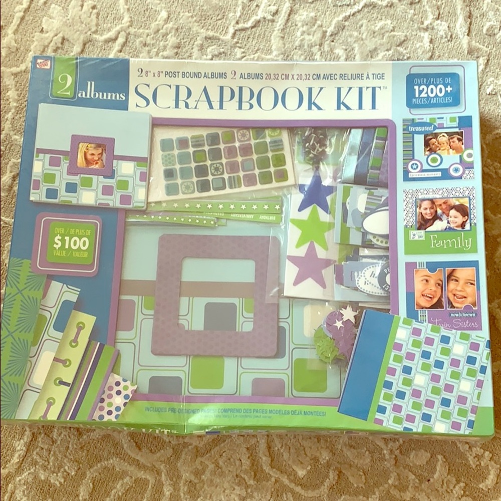 Two Album Scrapbook Kit!!